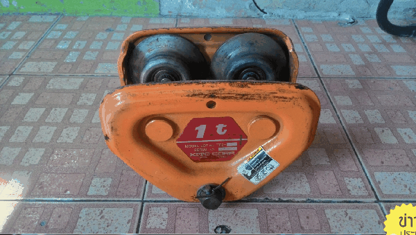 ขายรอกค้างคาว KITO 1TON. สำหรับวิ่งบนเหล็กราง Made in japan.