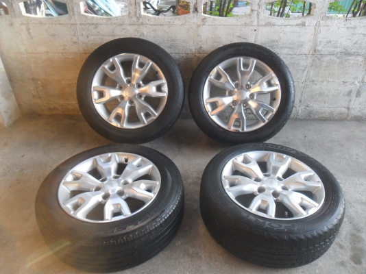 ล้อแม็ก 18นิ้ว 6รู ฟอด พน้อมยาง สวยๆ 4 ล้อ ราคา 9800 บาท