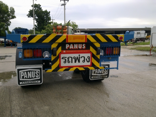 PANUS พื้นเรียบ 3 เพลา จัดไฟแนนซ์ได้ 36 งวด รถใหม่ ติดต่อคุณนริศ 081-733-5156