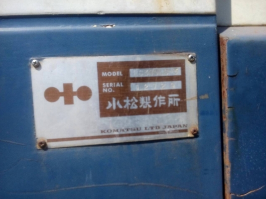 รถแบคโฮ  KOMATSU  PC 120 - 3   สนใจติดต่อ  081 - 6079515