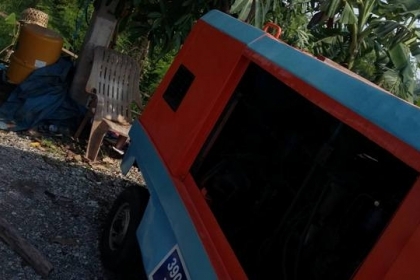 ปั๊มลมสกรู AIR MAN PDS 390 เครื่อง IZUSU 4BD1