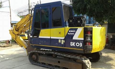 KOBELCO SK 60-2 แทรคยาง บูม U