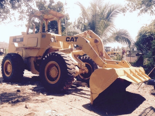 ขายแล้วคะ!!รถตักล้อยางCAt916 สภาพสวยใช้งานได้ดี ขายแล้วคะ!!รถตักล้อยางCAt916 สภาพสวยใช้งานได้ดี