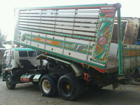 ขายรถพ่วง 18 ล้อ 2 เพลา แม่-ลูก กระบะเนียมคอกกระเษตรดั้ม HINO 1M วางเครื่อง PO9 (315 แรง ) เกียร์ ฟูเลอร์ รถสวย ราคา.1380000 สนใจรีบจองด่วน