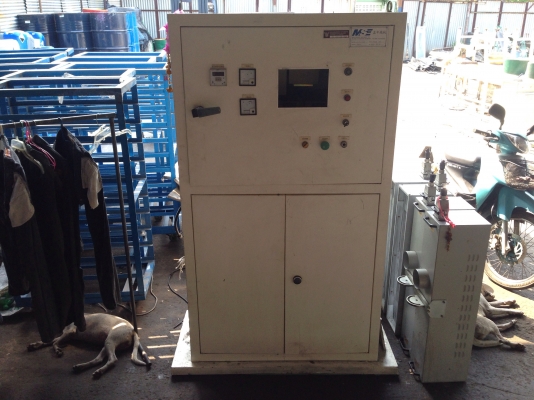 ขายตู้คอนโทรลยกตู้ มี Inverter Delta 5 ตัว / PLC mitsubishi 1 ตัว ตู้สภาพสวย ตัดจากโรงงานเลิกกิจการ