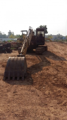 แบ็คโครมือสอง,Catterpillar E120B/ สองบูม สั้น+ยาวยกชุด