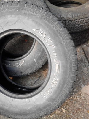 265/70R16 PRESA pj88 AT-PRO  มี 2 เส้น TEL.081-427-3941