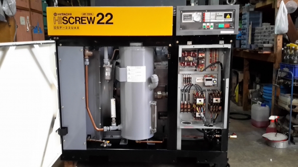 ขายเครื่องปั๊มลมโรตารีสกรูHITACHI 0SP-22U5AII    สนใจโทร.หาเราตอนนี้เลย