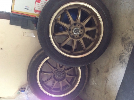 แม็คพร้อมยางขอบ 17" 2 วง