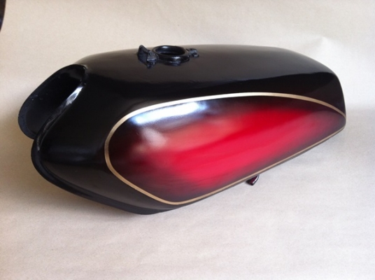 ถังน้ำมัน มือสองหลายใบ Rx100ทำสีลายSR ลายW650