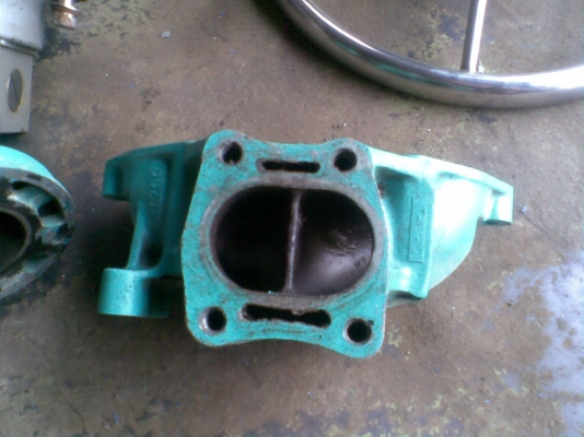 ขายคอท่อไอเสีย Kawazaki 750