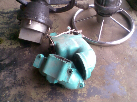 ขายคอท่อไอเสีย Kawazaki 750