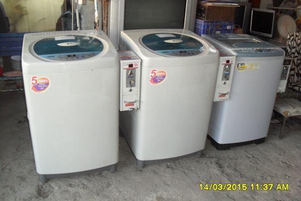 ขายเครื่องซักผ้าหยอดเหรียญ