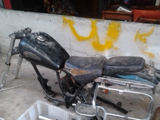 ขายโครงและอะไหล่manac0150ccราคา3500บาท