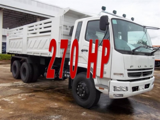 ขายดาวน์รถใหม่ป้ายแดง มิตซู 270 แรง ยูโร3 ดั๊มสามมิตร ( ดาวน์ใหม่ ผ่อนใหม่ แนนท์ผ่านรับรถได้เลย! )