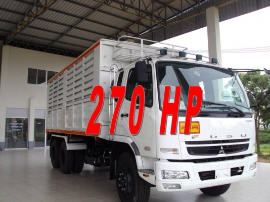 ขายดาวน์รถใหม่ป้ายแดง มิตซู 270 แรง ยูโร3 ดั๊มเกษตร ( แนนท์ผ่านรับรถได้เลย! )