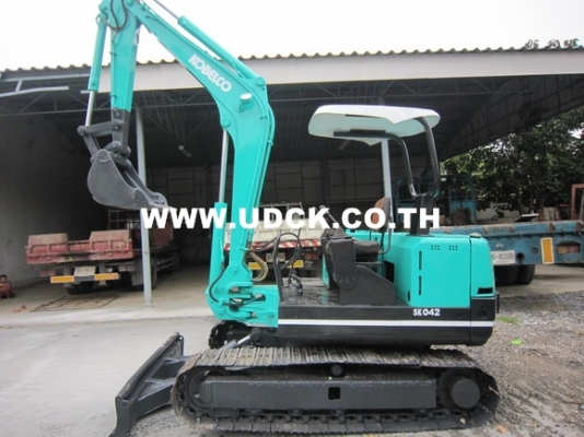 ขาย รถขุดเล็ก KOBELCO รุ่น SK042 แทร็กเหล็ก มือสองญี่ปุ่น