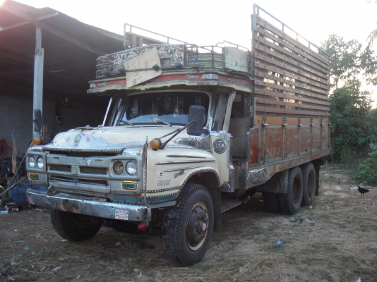 ขายสิบล้อหัวยาวเพลาเดียวร่อง เครื่อง 6BG1 ฝาส้ม เจ้าของขายเอง