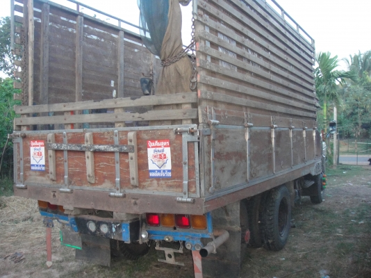 ขายสิบล้อหัวยาวเพลาเดียวร่อง เครื่อง 6BG1 ฝาส้ม เจ้าของขายเอง