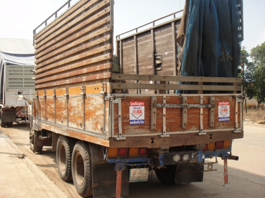 ขายสิบล้อหัวยาวเพลาเดียวร่อง เครื่อง 6BG1 ฝาส้ม เจ้าของขายเอง