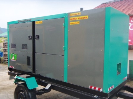 ขายเครื่องปั่นไฟขนาด 130 KVA. ประกอบใหม่ 379000.- รับประกัน 6 เดือน
