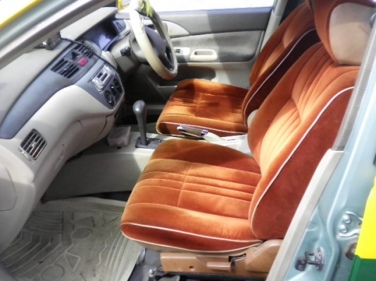 ขายแท็กซี่ มิตซู เขียวเหลือง เหลือ 2ปี