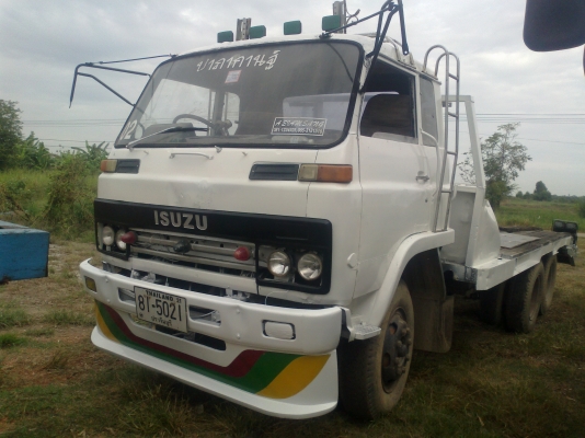 ขายรถสิบล้อท้ายลาด เครื่อง EH 700 ปั๊มลม พาวเวอร์