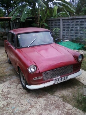 "รถในตำนาน" Toyopet Tiara RT20 1960 เดิมๆ แห้ง ใช้งานได้