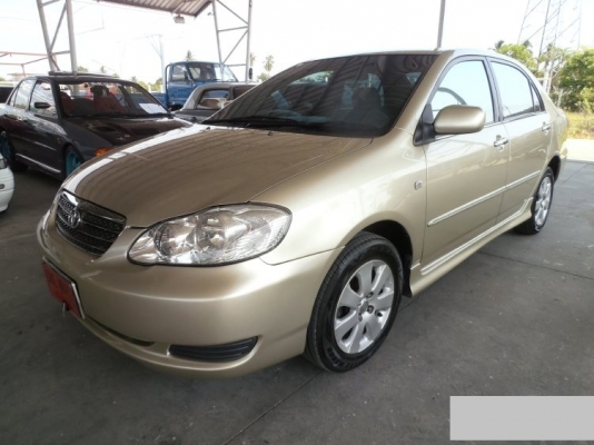 TOYOTA  ALTIS  รถเดิม รถบ้าน  พร้อมติดแก๊ส