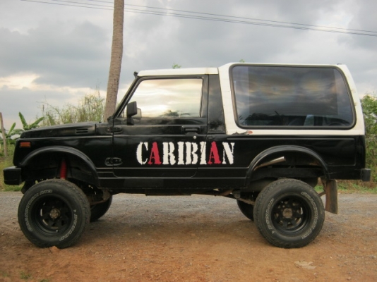 คาริเบี้ยน ตู้ปลา ยกสูงเทิร์นเพลา ติดแก๊สแล้ว เครื่องดี 118,000