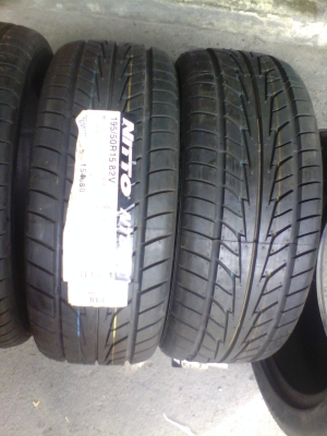ยาง 195 50 15 NITTO  NT 555  ราคาเบา ๆ เพียง เส้นละ 2,000 บาท