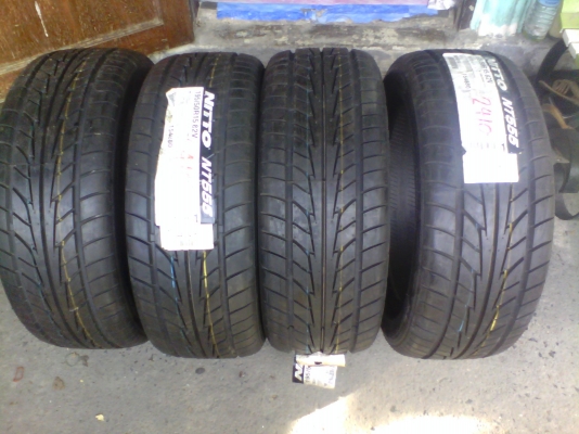 ยาง 195 50 15 NITTO  NT 555  ราคาเบา ๆ เพียง เส้นละ 2,000 บาท