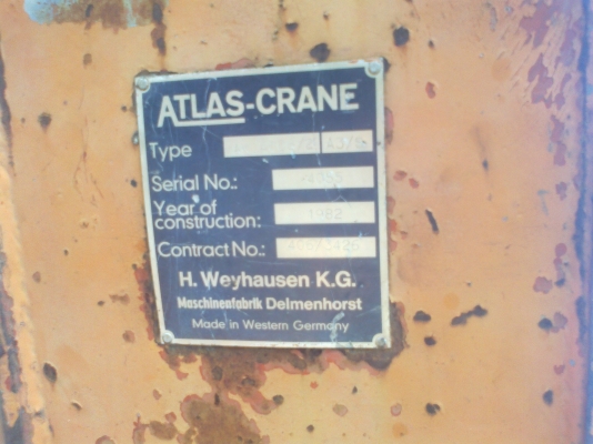 ขายเฮี๊ยบ ATLAS 6 ตัน ยกลงจากรถ พร้อมใช้ ขายเฮี๊ยบ ATLAS 6 ตัน ยกลงจากรถ พร้อมใช้