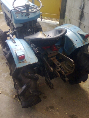 รถไถเล็ก มิตซู 13 แรงเหมาะเข้าร่องงานพร้อมถังฉีดยา