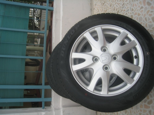 ขายล้อแม็กเดิม Honda brio 14"x4.5" 4/100(ไม่มียาง) (081-3747940)