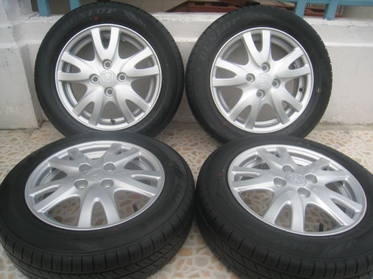 ขายล้อแม็กเดิม Honda brio 14"x4.5" 4/100(ไม่มียาง) (081-3747940)