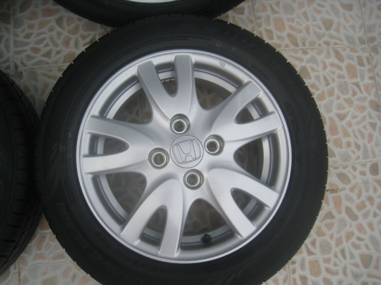 ขายล้อแม็กเดิม Honda brio 14"x4.5" 4/100(ไม่มียาง) (081-3747940)