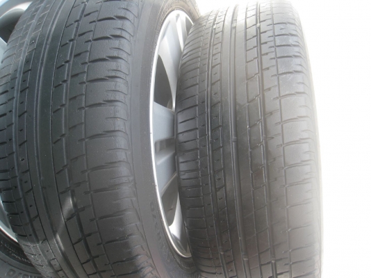 ขายล้อแม็กเดิม Honda jazz 16 นิ้ว 4/100 +ยางปี 09 (081-3747940)