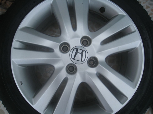 ขายล้อแม็กเดิม Honda jazz 16 นิ้ว 4/100 +ยางปี 09 (081-3747940)