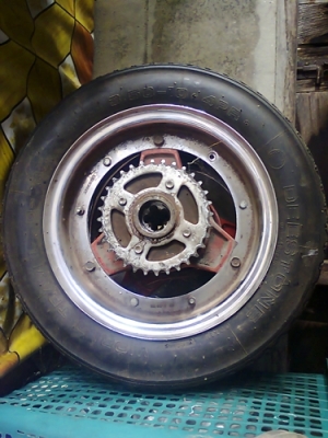 ขายแล้ว.....ขอบคุณทางเว็ปมากครับ... ล้อ+ดุม+ยาง (หน้า-หลัง) ใส่ชาลี พร้อมใส่ ปัดเงา ไม่ผุ สภาพสวยๆ(ไม่ได้ล้าง) ขอบประมาณ 7 นิ้ว ขายแล้ว.....ขอบคุณทางเว็ปมากครับ... ล้อ+ดุม+ยาง (หน้า-หลัง) ใส่ชาลี พร้อมใส่ ปัดเงา ไม่ผุ สภาพสวยๆ(ไม่ได้ล้าง) ขอบประมาณ 7 นิ้ว