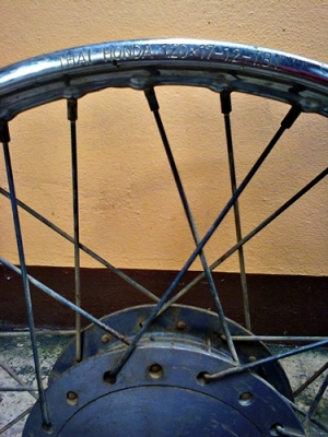 ขาย วงล้อ+ซี่ลวด+ดุม(หน้า-หลัง) พร้อมใช้ ไม่พุไม่พัง ของแท้ ถอดมาจาก ดรีมคุรุสภา ราชบุรี