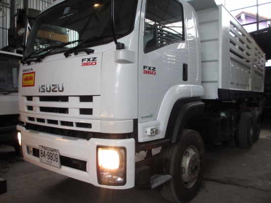 ขาย10ล้อ2เพลาดั้ม ISUZU FXZ360 ปี53ธันวากระบะSMMมีระบบพ่วง