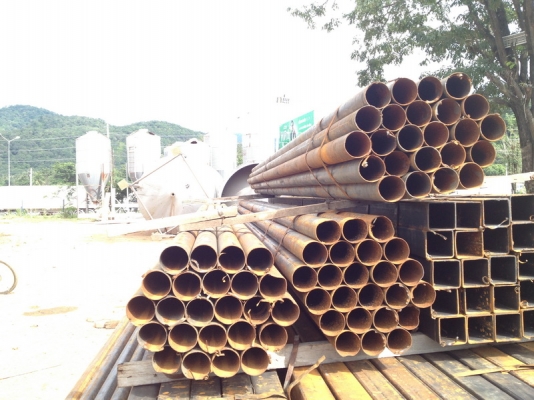 ขายเหล็กกล่อง 100x100mm ยาว 6 เมตร,ท่อ 3 นิ้ว ยาว 6 เมตร