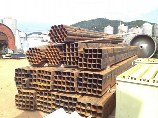 ขายเหล็กกล่อง 100x100mm ยาว 6 เมตร,ท่อ 3 นิ้ว ยาว 6 เมตร