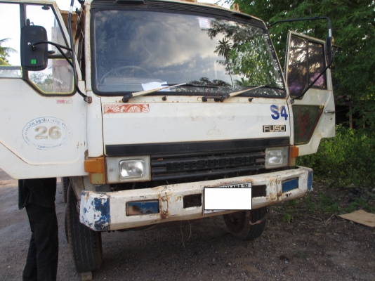 ขาย10ล้อ2เพลาดั้ม MITSU FN527 TD เลขคัซซีเครื่องตรงกัน รถห้างแท้เดิมๆ