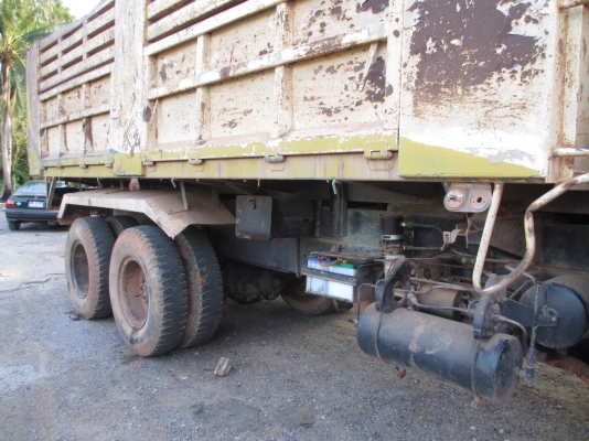 ขาย10ล้อ2เพลาดั้ม MITSU FN527 TD เลขคัซซีเครื่องตรงกัน รถห้างแท้เดิมๆ