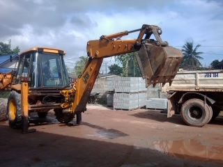 รถ jcb 4*4  site master 2เพลา พร้อมใช้