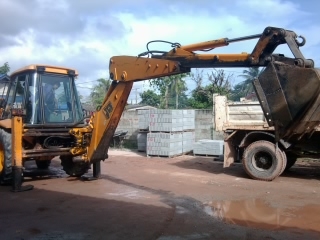 รถ jcb 4*4  site master 2เพลา พร้อมใช้