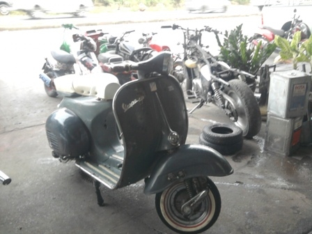 ขาย Vespa 64 ขึ้นแห้งๆนะครับ ร้าน Pong_motor_คลาสสิค 29999 บาท