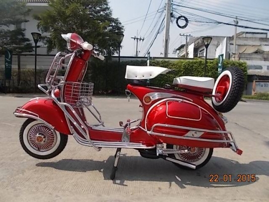 เอเซียเวสป้า Vespa for sale //Best Color//Good engine จากผู้ผลิตโดยตรง ทำงานแบบมืออาชีพ ตามรายละเอียดด้านใน เอเซียเวสป้า Vespa for sale //Best Color//Good engine จากผู้ผลิตโดยตรง ทำงานแบบมืออาชีพ ตามรายละเอียดด้านใน